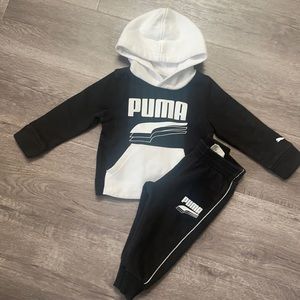 Boys Puma Sweat Suit